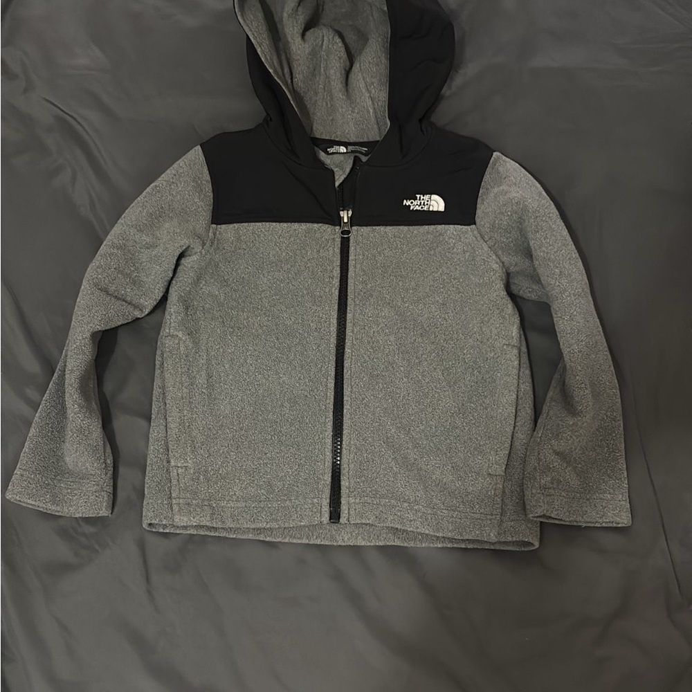 The North Face Kids Two-Tone Gray Hoodie